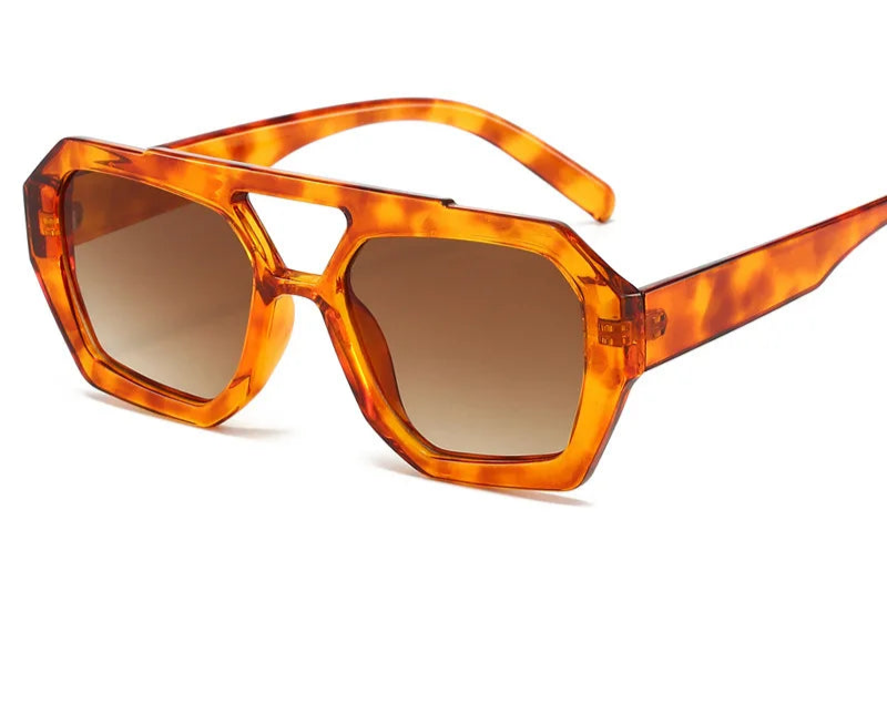 Óculos de Sol Feminino Irregular Overzise