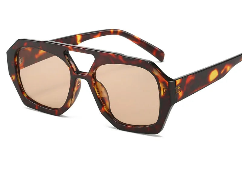 Óculos de Sol Feminino Irregular Overzise