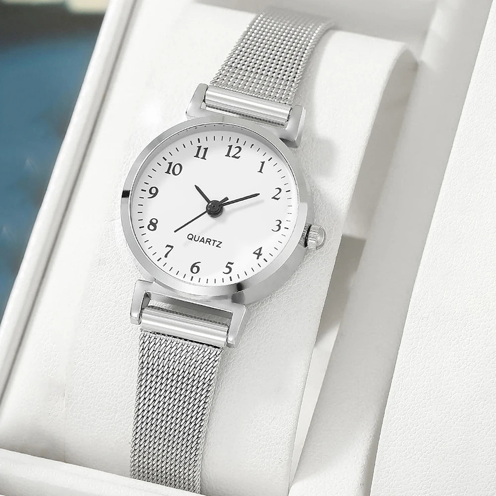 KIT Relógio + Pulseira Feminino Velvet View